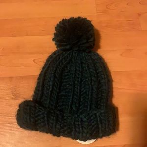 Grace + Lace knit pom hat